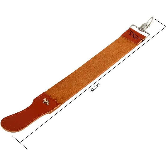 Ремінець Strop Leather Strap Real, Ремінець із натуральної шкіри, Real Leather Strop Barber Razor Складаний ніж Точилка для гоління Пояс підходить для бритв