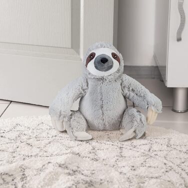 Лінивий дверний обмежувач, тканина та пісок, дверний бампер для підлоги, внутрішній, HBT 22 x 21 x 18 см, декоративний дверний міш