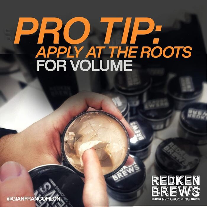 Засіб для укладання волосся Redken Brews Clay Pomade, матовий фініш, 100 мл