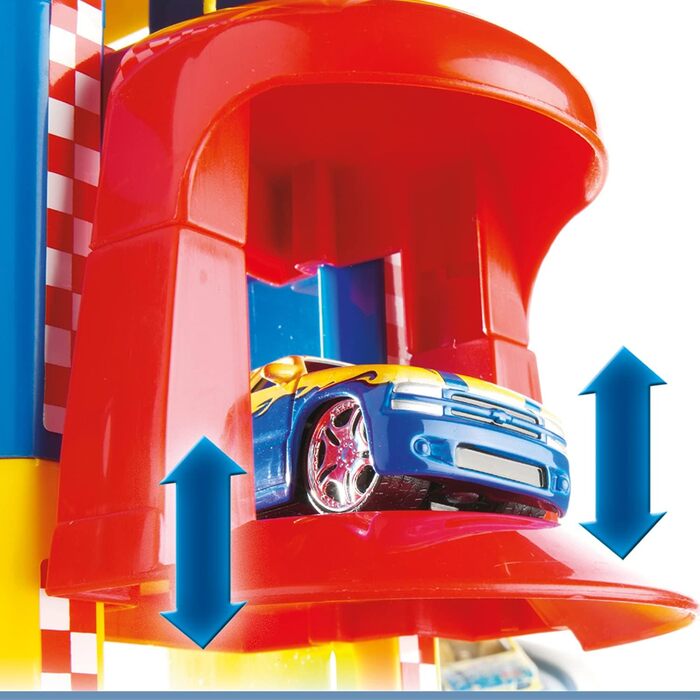 Поверховий гараж для дітей з гаражем, пандусами, канатами, ліфтом, заправкою та буровою станцією дитячі іграшки 3 роки, 6-