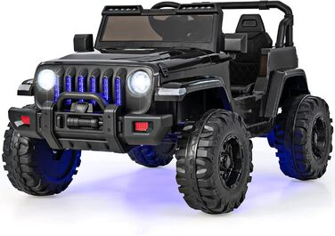 Дитячий електромобіль DREAMADE 12V, дитячий автомобіль з пультом дистанційного керування 2.4G та фарами і музикою, дитячий транспо