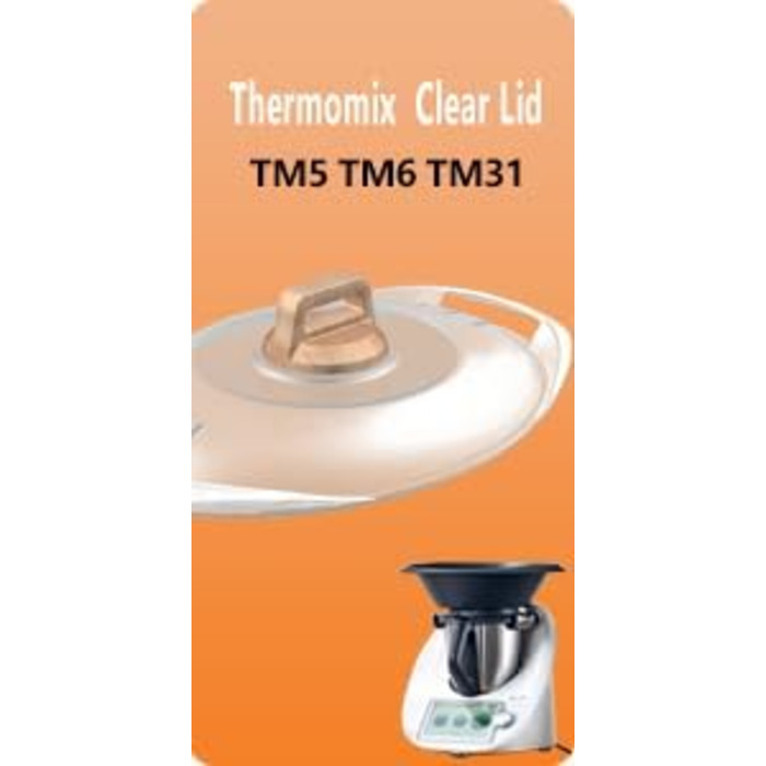 Кришка для Varoma Thermomix TM5 TM6 TM31, Кришка каструлі з термостійкою ручкою, Насадка для пароварки