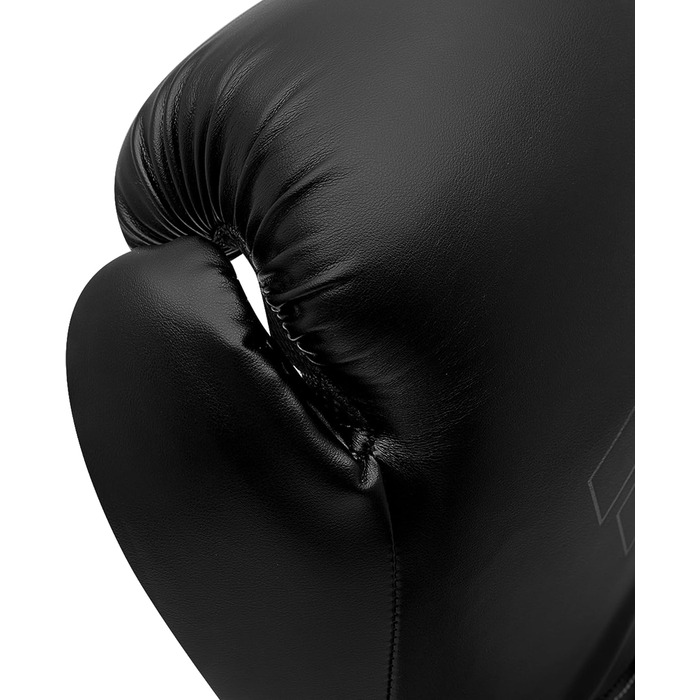 Боксерські рукавички adidas Hybrid 80 - підходять для боксу, кікбоксингу, MMA, фітнесу та тренувань - для дітей, чоловіків та жінок, чорні, 340 г