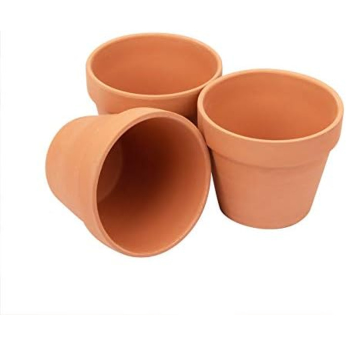 Горщики для рослин 4 фути, Теракотові горщики, Глиняні горщики, Глиняна кераміка, Горщики для кактусів, Квіткові горщики, Горщики для сукулентів, Горщики для рослин, Садові горщики, Теракотові горщики, Горщики для рослин (4 фути), 26 шт.