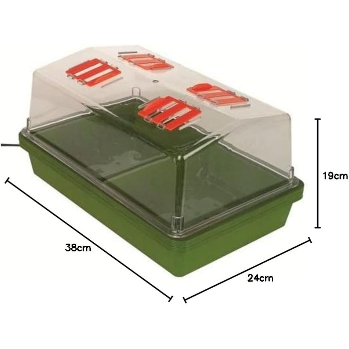 Теплиця NEPTUNE HYDROPONICS 38 х 24 х 19 см