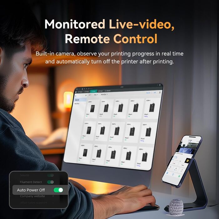 Принтер FLASHFORGE Adventurer 5M Pro, автоматичний друк одним клацанням, максимум 600 мм/с, висока швидкість із пакетом сопел 0,4/