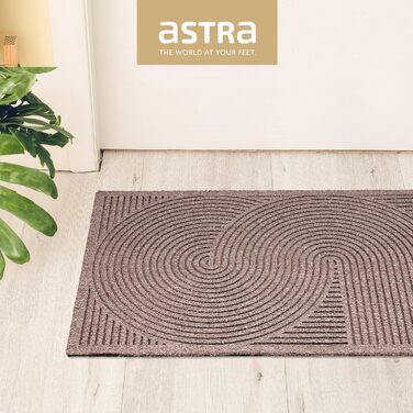 Килимок для вулиці Astra, нековзкий - водонепроникний килимок для входу та балкону - міцний килимок для дверей 60x90 см бежевий 60 x 90 см (прямокутний) бежевий