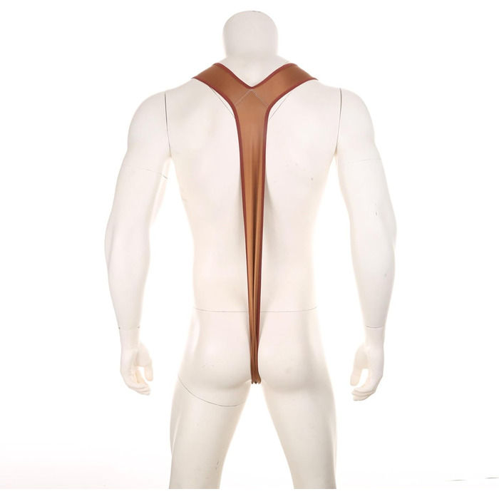 Чоловічий стрінг RSLOVE Borat Style, з новорічним оленем, еластичний, M