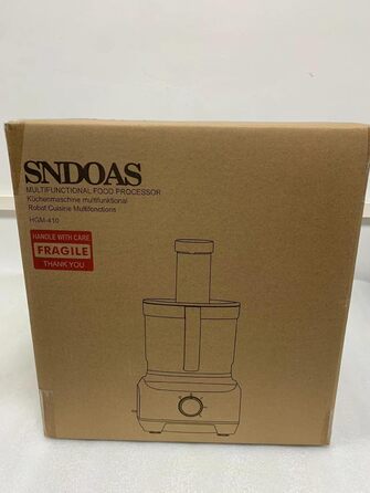 Кухонний комбайн SNDOAS, багатофункціональний кухонний комбайн 1300 Вт, чаша для замішування тіста 3,5 л, подрібнювач кухонного комбайна, блендер 1,5 л, подрібнювач, соковижималка для цитрусових, в т.ч. 11 аксесуарів