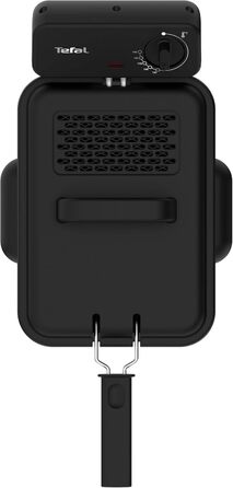 Фритюрниця Tefal FR5030 Family Pro Access 4.0 л 3000 Вт Напівпрофесійний з олією Знімний контейнер для масла Технологія зони охолодження легке очищення, хрустка картопля фрі Нержавіюча сталь/чорний