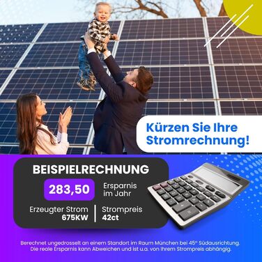 Балконна електростанція потужністю 800 Вт з розеткою для плоского даху - CLARITY 2 шт. кронштейни для кріплення балконної електростанції для плоских дахів 2 шт. повністю чорні сонячні панелі потужністю 440 Вт Інвертор 800 Вт з можливістю оновлення Балконн