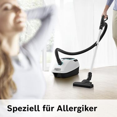 Пилосос Bosch з мішком ProHygiene Series 6 BGL6LHYG, пилосос, ідеально підходить для алергіків, гігієнічний фільтр, для паркету, к