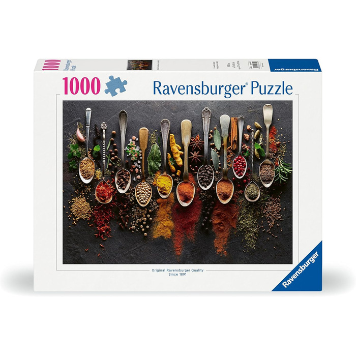 Пазл Ravensburger 12000355 - Спеції з усього світу - пазл на 1000 елементів для дорослих і дітей від 14 років, кольоровий пазл
