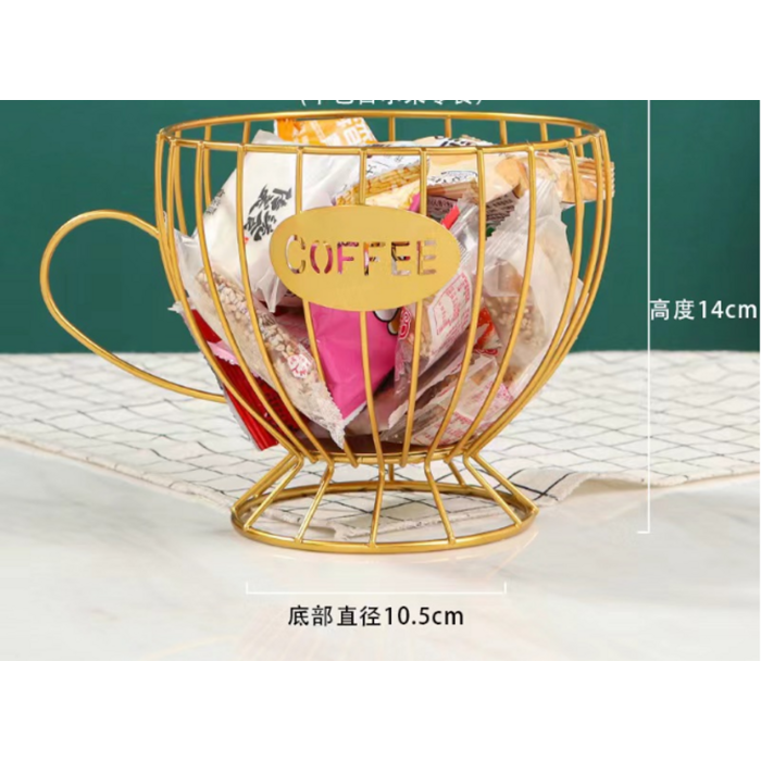 Ваза для фруктів Viva Lacy Cup Gold (6983942)