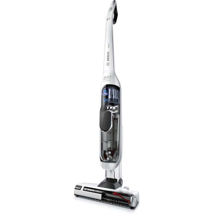 Акумуляторний пилосос Bosch Athlet BCH6L2560, акумуляторний ручний пилосос, без мішка, гігієнічний фільтр плюс, висока потужність
