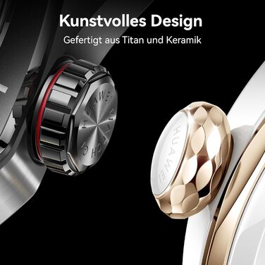 Розумний годинник HUAWEI Watch GT 5 Pro 46 мм, спортивні функції професійного рівня, відстеження здоров&39я, ЕКГ, час роботи від акумулятора до 14 днів, GPS, iOS та Android, 6 місяців розширеної гарантії, Titanium 46mm GT 5 Pro