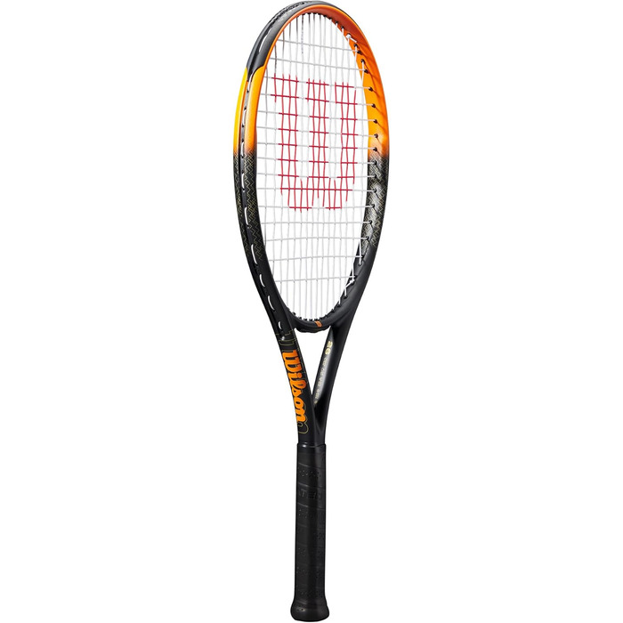 Тенісна ракетка Wilson Burn Spin Jr 26, чорний/помаранчевий