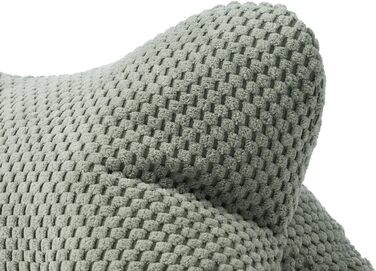 Подушка для читання Sven, подушка для шиї з текстурованим виглядом, подушка для читання та релаксації шиї та спини, 40 x 25 см - Евкаліпт 40 x 25 см Евкаліпт