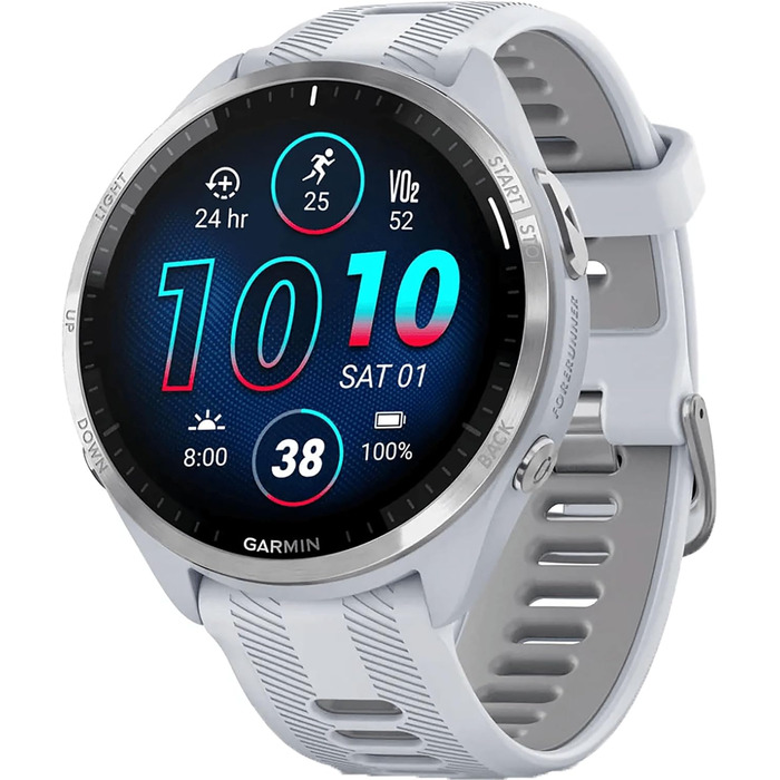 Годинник Garmin Unisex Forerunner 965 Titan, колір кам&39яно-біло-світло-сірий, один розмір Casual