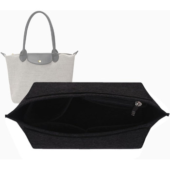 Вставка-органайзер для гаманця Longchamp Le Pliage 1028black-M для сумки-портфеля середнього чорного кольору