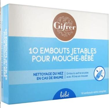 20 embouts jetables pour mouche bb, 20 embouts jetables pour mouche bb