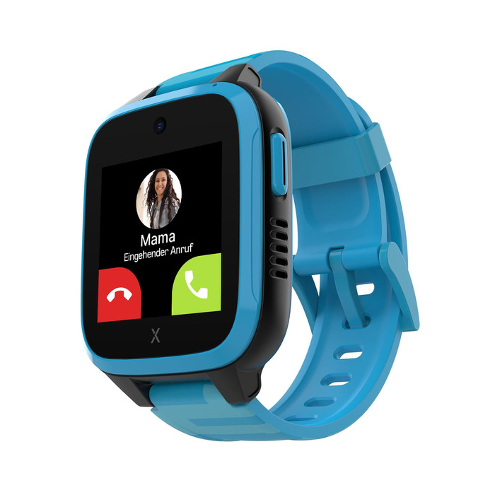 Водонепроникний дитячий годинник-телефон - 4G, дзвінки, повідомлення, шкільний режим, функція SOS, GPS, камера та крокомір - 2 роки гарантії (СИНІЙ) СИНІЙ XGO 3, 3 -