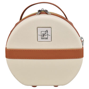 Бьюті-кейс Semi Line 5L Ecru/Brown (T5670-1)