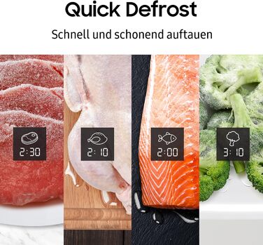 Мікрохвильова піч Samsung Bespoke Solo MS2GT5018AP/EG, 23 л, автоматичні програми для домашнього десерту, швидке розморожування, рожеве