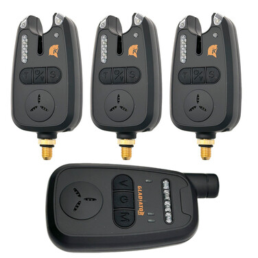 Набір сигналізаторів GLADIATOR RF298 3+1 Black з пейджером