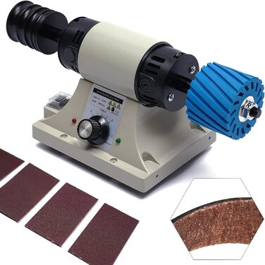 Електрична машина для полірування шкіри Потужність 350 Вт 0-8000 об/хв Підходить для шкіри рослинного дублення Портативний і простий у використанні