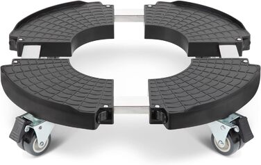 Рослинний валик круглий Ø 40-54см вантажопідйомність 200 кг, рослинний валик на відкритому повітрі з колесами, що обертаються на 3