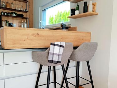 Набір ZOLLNER з 4 бавовняних чайних рушників розміром 50x70 см - міцні та поглинаючі кухонні рушники - можна прати при температурі