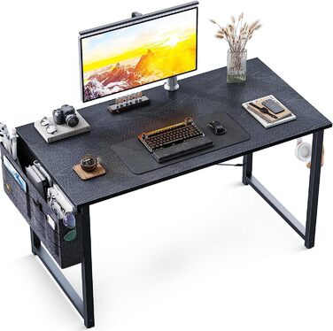 Комп'ютерний стіл офісний стіл з тримачем для навушників і сумкою для зберігання, невеликий стіл для навчання дерев'яний стіл для