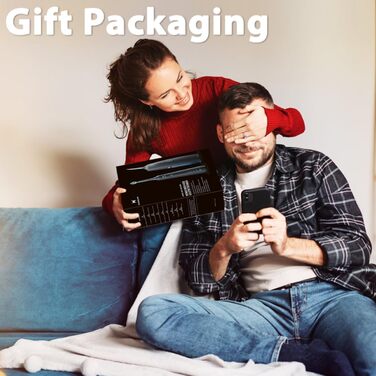 Набір для чищення порожнини рота 2-в-1 чорний HUACO CARE