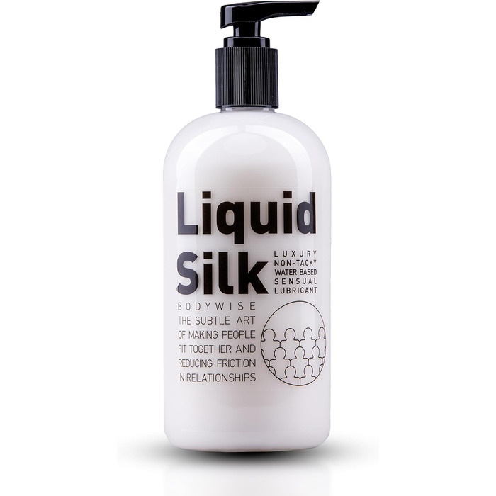 Водний гель-лубрикант Liquid Silk, 2×500 мл