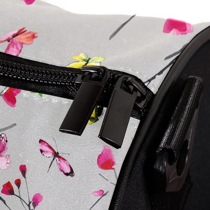 Спортивна сумка, маленька дорожня сумка, сумка для шопінгу та йоги, квітково-метеликовий принт, сумка для фітнесу на відкритому повітрі, ручна поклажа