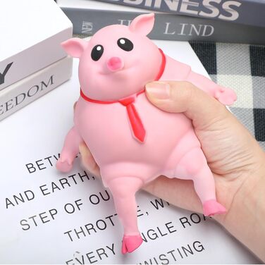 XIKTTK Anti Stress Pig Squeeze Toy, Toy Pig, Stress Ball Pig, Stress Pig, Pig to Hit, Angry Pig Adults Large, Anti Stress Pig Rubber XXL, XIKTTK Anti Stress Pig Squeeze Toy, Toy Pig, Stress Ball Pig, Stress Pig, Pig to Hit, Angry Pig Adults Large, Anti St