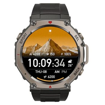 Розумний годинник Sekoda GPS дводіапазонний GPS та 6 супутників, понад 170 точок даних про фітнес та здоров&39я, пульс та SpO, 15-денний час роботи від батареї, Bluetooth 5.3, водонепроникний