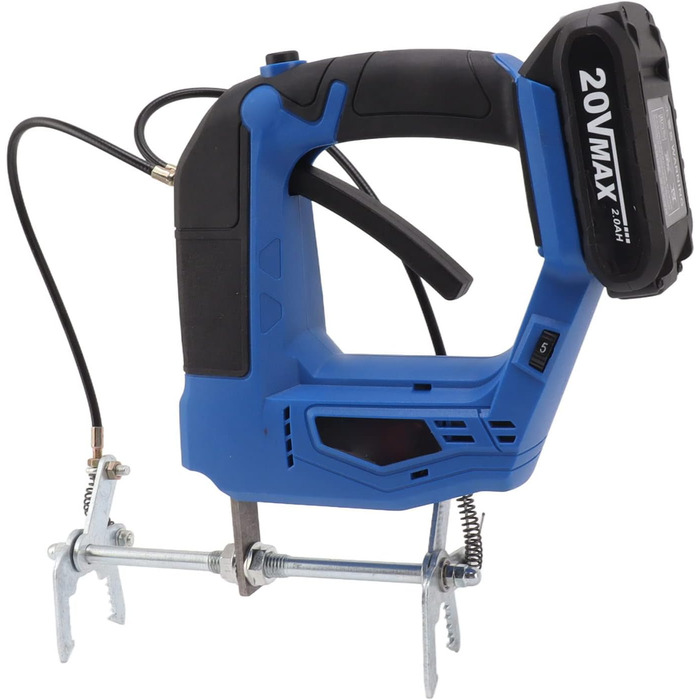 Акумуляторний електричний бджолиний шейкер із протиковзкою ручкою, акумуляторний для ферми медоносних бджіл (синій) EU Plug Blue