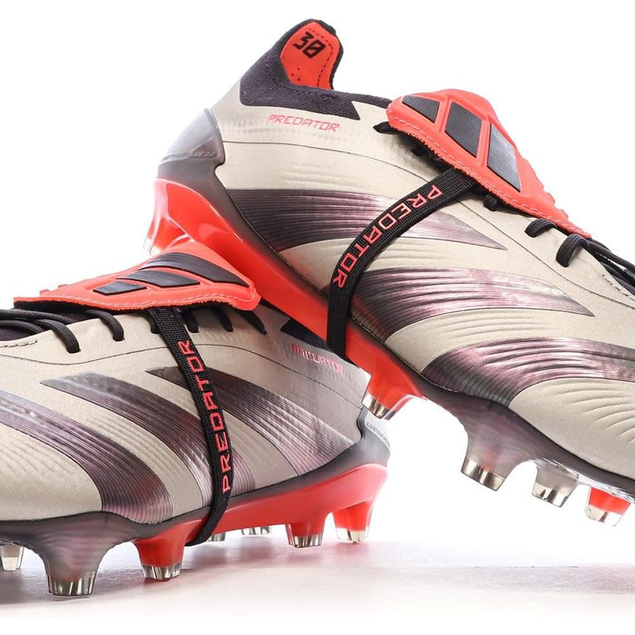 Футбольні бутси adidas Predator Elite FT FG, унісекс, сіро-коричневі 48 EU