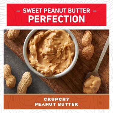 Енергетичні батончики Clif Bar Crunchy Peanut Butter, 12 батончиків / коробка Crunchy Peanut Butter 12 шт. (1 упаковка)