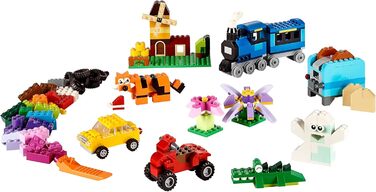 Конструктор LEGO Classic Medium Building Blocks Box 10696, 484 деталі, середня коробка будівельних блоків
