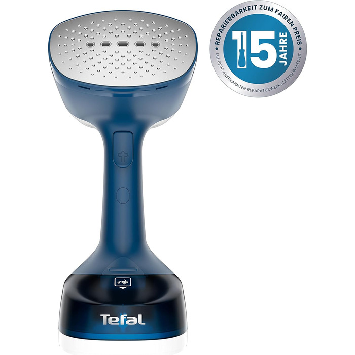 Секунд нагріву 1400 Вт до 25 г/хв. резервуар для води 150 мл 8 хв. відпарювання мережевий кабель 2,6 м різні аксесуари білий/синій