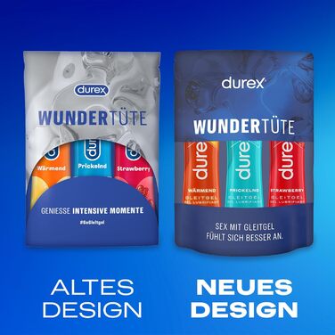 Водний гель-лубрикант Durex Play Mixpack, 3 x 50 мл