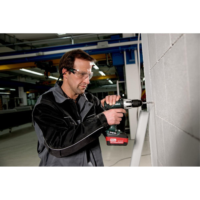 Акумуляторний ударний дриль-шуруповерт Metabo SB 18 LT (602103500) 18 В 2 шт. Li-Ion зарядний пристрій ASC 55 metaBOX 145, тип аку