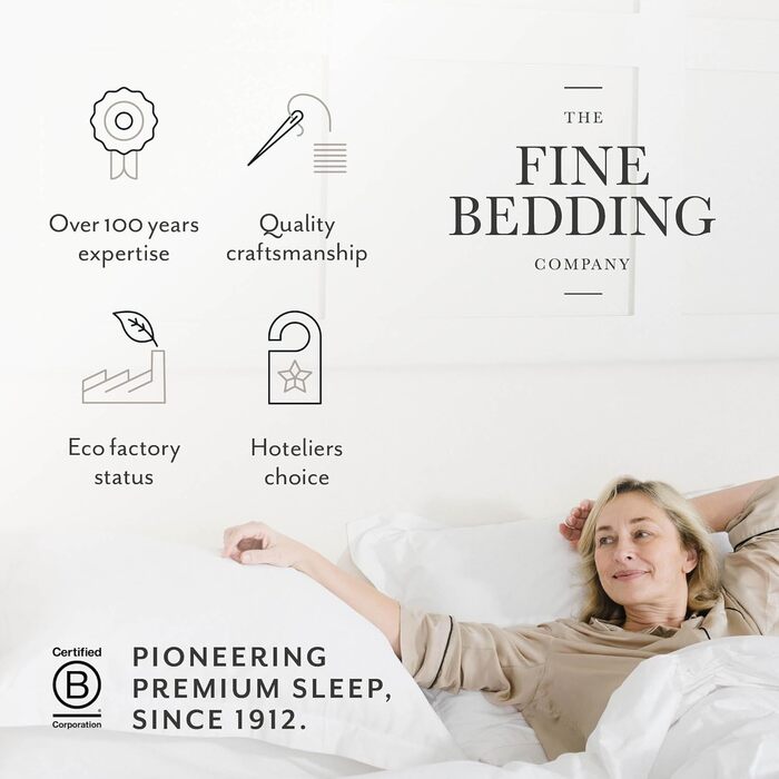 Подушка-опора Spundown середньої довжини від The Fine Bedding Company, (упаковка з 1)