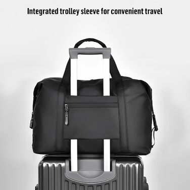 Дорожня сумка Ryanair для ручної поклажі 40x20x25, водонепроникна шкіряна дорожня сумка з ремінцем на плече