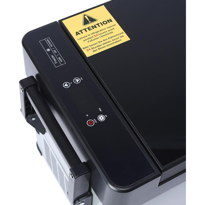 Компресорний кулер автомобільний електричний кулер портативний кемпінговий холодильник з ручкою 12V 240V міні-холодильник для авто