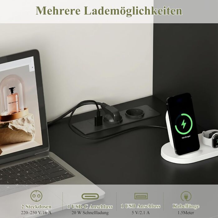 Кутовий письмовий стіл FirFurd з подовжувачем, L-подібний комп&39ютерний стіл з книжковою полицею, стіл для ПК/ноутбука для офісу, кабінету, вітальні, домашнього офісу, чорний, 153 x 125 x 108 см