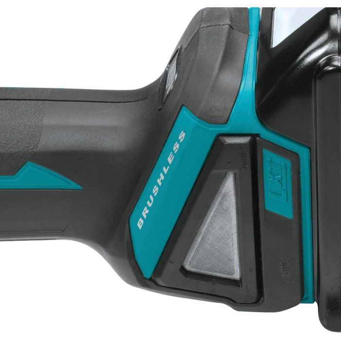 Акумуляторна кутова шліфувальна машина 18 В (без акумулятора, без зарядного пристрою), синя без акумулятора без зарядного пристрою